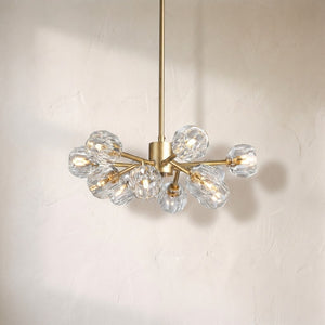 Bruma Glass Round Chandelier 24"36"48"60"72"