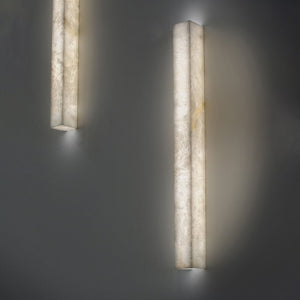Chloe Indoor Kitchen Island Alabaster Wall Light, chandelier