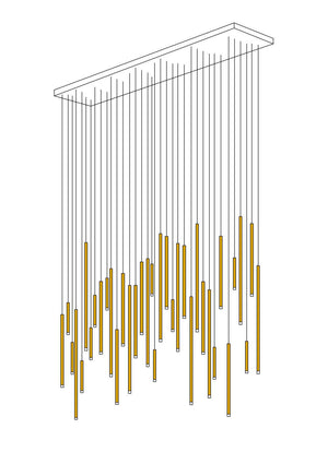 Cluster Tube Pendant Light - view 16