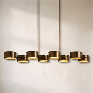 Daphne Metal Linear Chandelier 62''72''