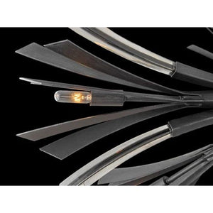 Bergamots 13 Lights Chandelier 42"H - view 5