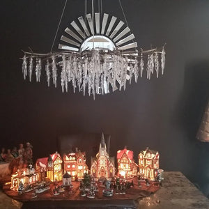 New Light Luxury Crystal Geometric Chandelier for Living Room/Dining Room/Bedroom - view 17