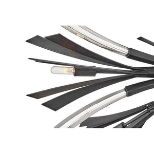 Bergamots 13 Lights Chandelier 42"H - view 4