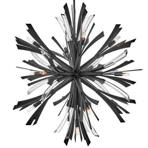 Bergamots 13 Lights Chandelier 42"H - view 3