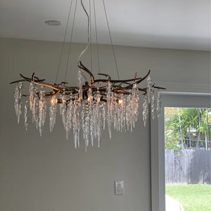 New Light Luxury Crystal Geometric Chandelier for Living Room/Dining Room/Bedroom - view 20