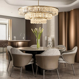 Selene Linear Crystal Chandelier - view 23
