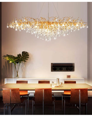 Teardrop Branch Tree Crystal Chandelier - view 7