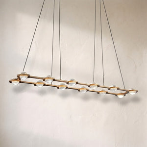 Eldric Rectangular Chandelier 54"72"