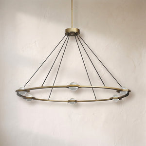 Eldric Round Chandelier 36", 48", 60" - view 2