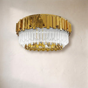 Empire Decorative Round Flush Mount