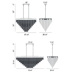 Gildora Linear Chandelier - view 2