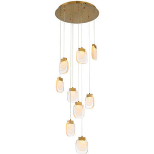 Solara Glass Chandelier - view 15