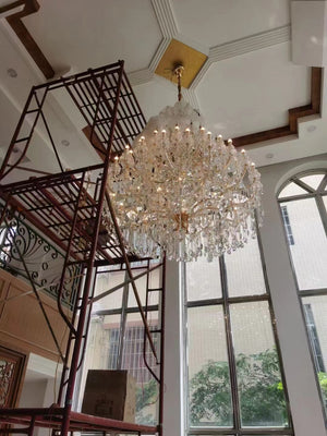 Extra Large Multi-tiered Candle Light Crystal Chandelier for Hotel/Restaurant - view 13