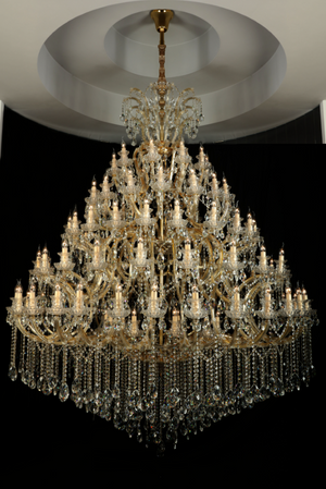 Extra Large Multi-tiered Candle Light Crystal Chandelier for Hotel/Restaurant - view 18