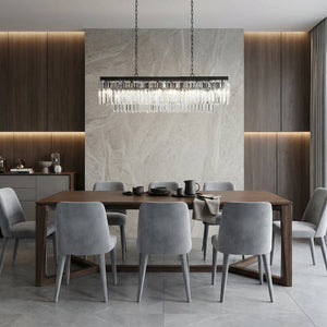 Leyland Tiered Rectangular Chandelier - view 4