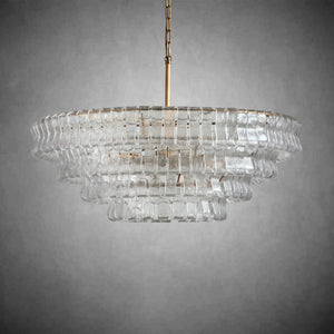 Glacien Round Glass Chandelier - view 12