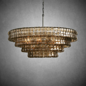 Glacien Round Glass Chandelier - view 16