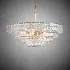 Glacien Round Glass Chandelier - view 3
