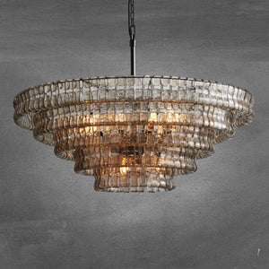 Glacien Round Glass Chandelier - view 25
