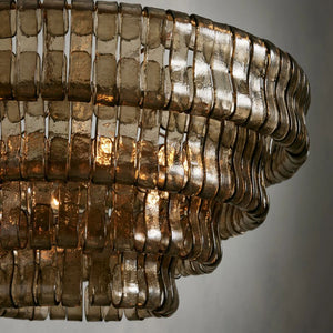Glacien Round Glass Chandelier - view 26