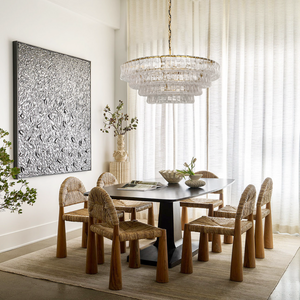 Glacien Round Glass Chandelier - view 2
