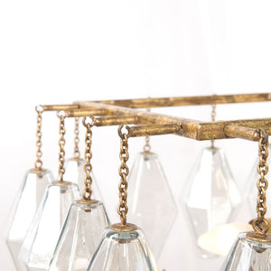 Adeline Rectangle Chandelier, rectangular - view 2