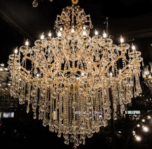 Classic Modern Multi-layers Crystal Chandelier for Staircase/Foyer/Villa - view 9
