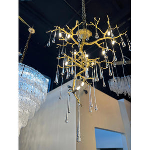 Willow Branch Glass Foyer Chandelier - view 5