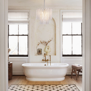 Guts Round Glass Tile Chandelier - view 9