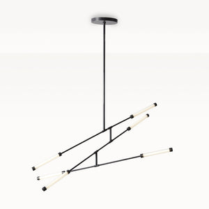 Integrated LED Linear Chandelier 60" - view 3