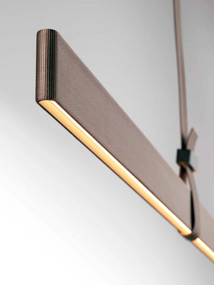 Belt Brown Chandelier 78.7" for Kitchen Island - view 14