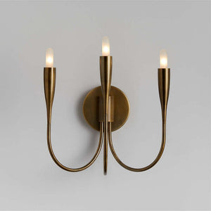Curve Candelabra Wall Sconce, chandelier