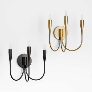 Curve Candelabra Wall Sconce, chandelier - view 8