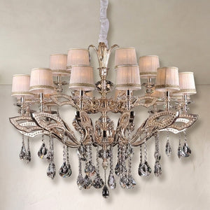 Maria Crystal Classic Chandelier 44" 18 Lights