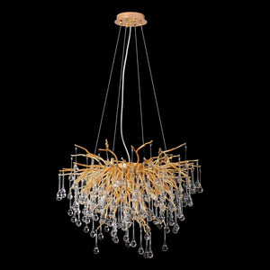 Doris Rain Branch Chandelier 23.5"D Gold - view 3