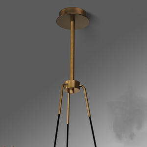 Galad Contemporary Crystal Chandelier 3-light - view 6