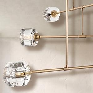 Nora Modern Linear Chandelier 62" - view 7