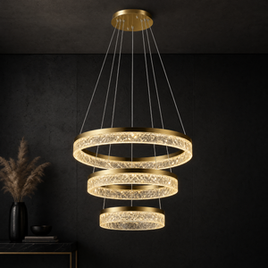 Ocean Star Modern Sculptural Ring Chandelier - main
