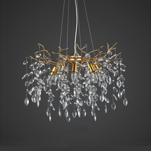 Postmodern Creative Crystal Branch Chandelier