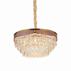 Crystal Halo Chandelier