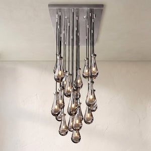 Raindrop Round Chandelier 36" - view 12