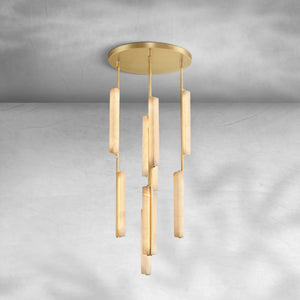 Aureon Alabaster Round Chandelier - view 10