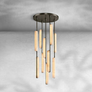 Aureon Alabaster Round Chandelier - view 13
