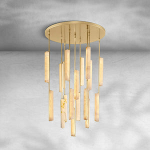 Aureon Alabaster Round Chandelier - view 7