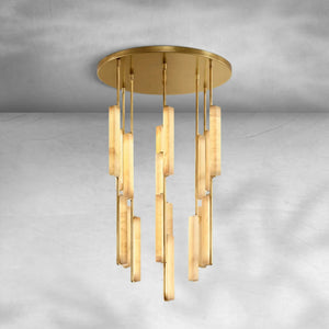 Aureon Alabaster Round Chandelier - view 8