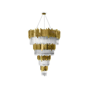 Felipe Decorative 4-Tier Round Chandelier - view 3