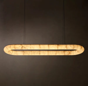 Rivager Lisse Oval Chandelier 74" - view 2