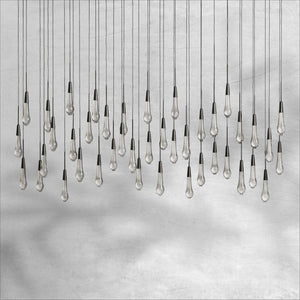 Soltaire Linear Chandelier 37"50"70"87"120" - view 24