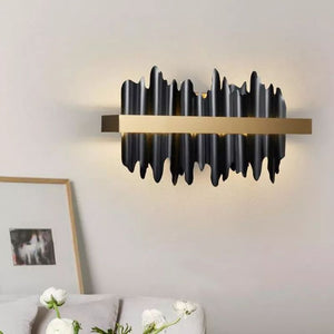Wave Modern Sculpture Wall Sconce, chandelier - view 5