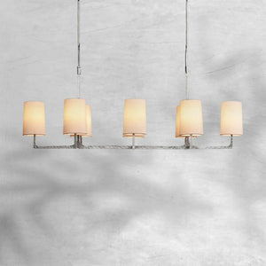 Wryte Linear Chandelier 54"L 72"L - view 8